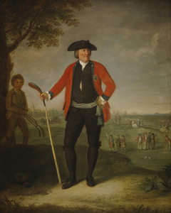 William Inglis. Surgeon and Captain of the Honourable Company of Edinburgh Golfers by David Allan