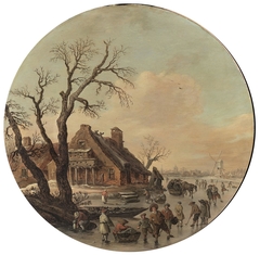Winter on the River by Jan van Goyen