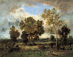 A Clearing, Fontainebleau by Narcisse Virgilio Díaz