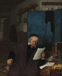 A lawyer in his study