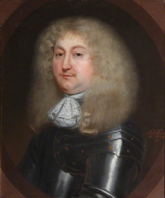 A Man in Armour, aged 41 by manner of Edmund Ashfield