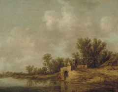 A River Bank by Jan van Goyen