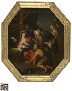 Adoration of the shephards by Anonymous