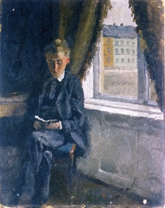 Andreas Reading by Edvard Munch