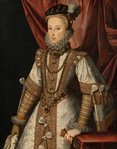 Anne of Austria by Alonso Sánchez Coello