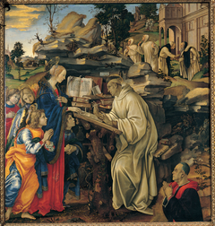 Apparition of the Virgin to St Bernard