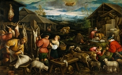 April (Taurus) by Francesco Bassano the Younger