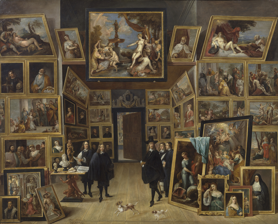 Archduke Leopold Wilhelm in his Gallery