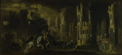 Architectural Fantasy with the Conversion of Saul (Saint Paul) by François de Nomé