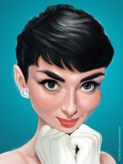 Audrey Hepburn by Mark Hammermeister