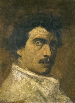 Augustins - Autoportrait de Jean-Alexandre-Joseph Falguière by Alexandre Falguière