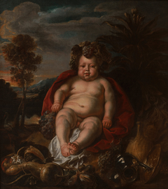 Bacchus as a child by Jacob Jordaens