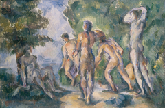 Baigneurs (Bathers) by Paul Cézanne
