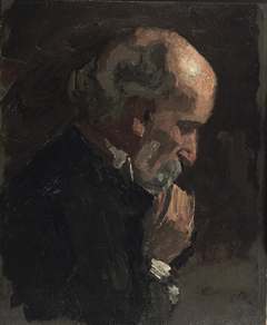 Bertrand Gardel (Sketch for The Chess Players) by Thomas Eakins