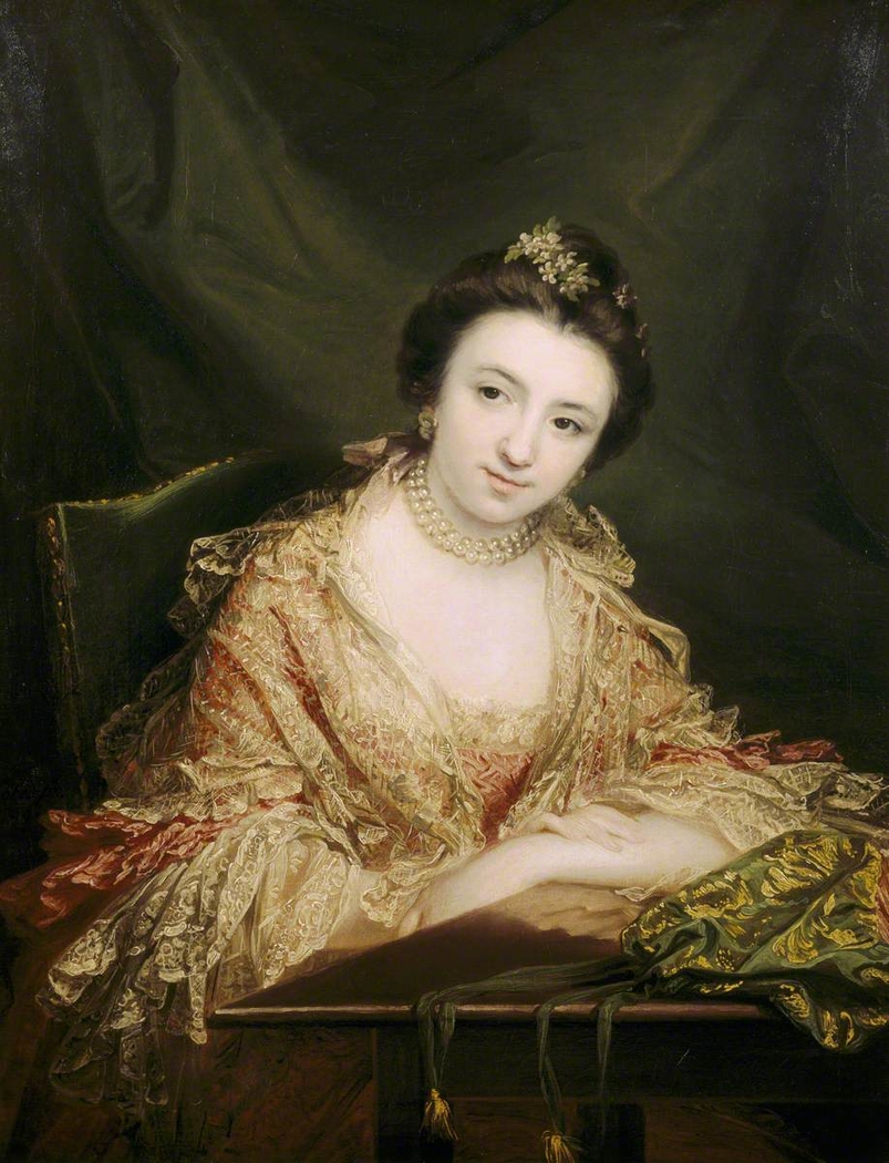 Called The Hon. Harriet Molesworth, The Hon. Mrs John Staples (1745-1812) but most probably Harriett Conolly, Mrs John Staples (d.1771)