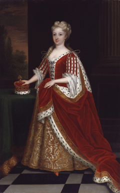 Caroline Wilhelmina of Brandenburg-Ansbach by Anonymous