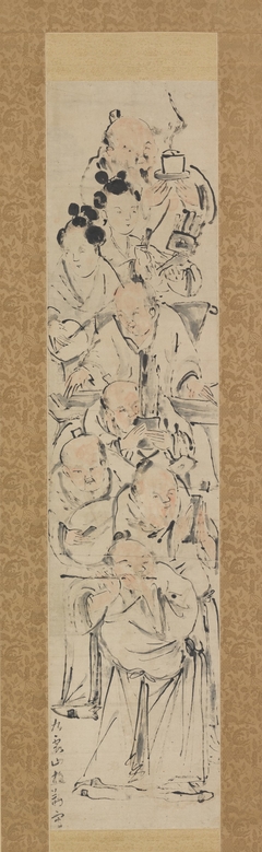 Chinese Musicians by Ike no Taiga