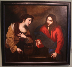 Christ and the woman of Samaria by Giuseppe Marullo