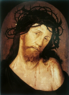 Christ in the crown of thorns by Anonymous