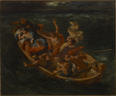 Christ on the Lake of Genesareth by Eugène Delacroix