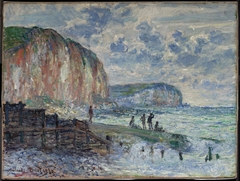 Cliffs of the Petites Dalles by Claude Monet