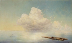 Clouds Over a Calm Sea by Ivan Ayvazovsky