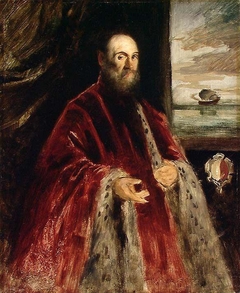 Copy of a Portrait of a Venetian Patrician