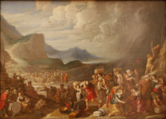 Crossing of Red Sea by Hans Jordaens III