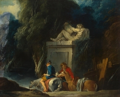 Crossing the Ford by François Boucher