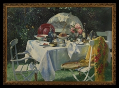Déjeuner sur l'herbe by Willem Roelofs