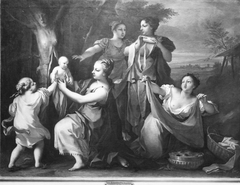 Die Geburt des Adonis by Charles-Amédée-Philippe van Loo
