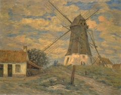 Dixmuide - Le Vieux moulin by Henri Duhem
