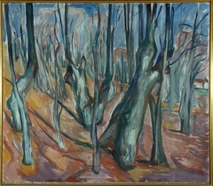 Elm Forest in Spring by Edvard Munch