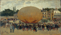 Enlèvement d'un ballon by Raoul Arus