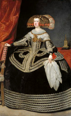 Erzherzogin Maria Anna, Königin von Spanien by Diego Velázquez