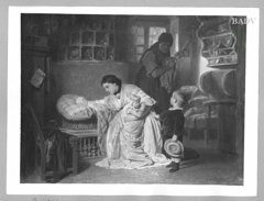 Family - scene by Karl Theodor von Piloty