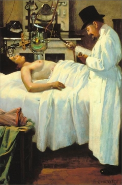 First trials of cancer treatment with X-rays by Georges Chicotot