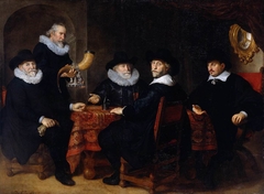 Four governors of the arquebusiers' civic guard, Amsterdam.