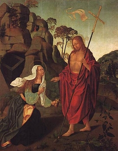 Francisco Henriques - Aparecimento de Cristo a Madalena by Francisco Henriques