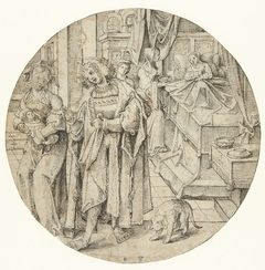 Geboorte van de zoon van Gauthier en Griselda by Pieter Cornelisz. genaamd Kunst