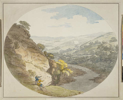 Gilsland Wells, Cumberland by Joseph Farington