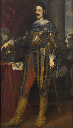 Grand-duke Ferdinand II of Tuscany (1610-1670) in Armour by Justus Sustermans