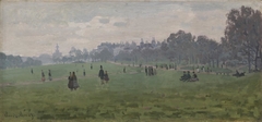 Green Park, London by Claude Monet