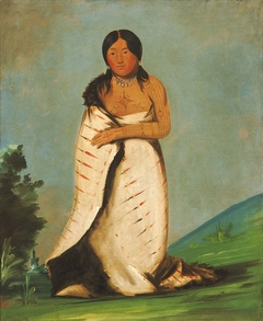 Hee-láh-dee, Pure Fountain, Wife of The Smoke by George Catlin