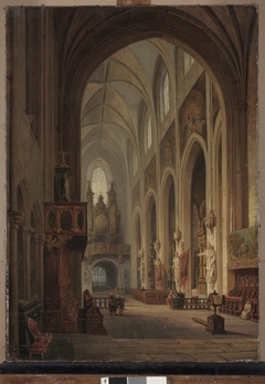 Interior of the Dominican Church in Kraków