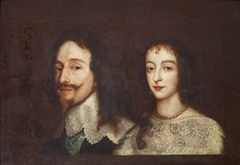 King Charles I (1600-1649) and Queen Henrietta Maria (1609–1669) by Anonymous