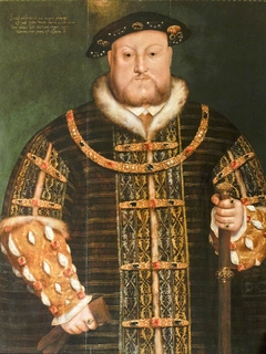 King Henry VIII (1491 - 1547) (after an original of c.1542)
