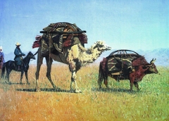 Kyrgyz migrations by Vasily Vereshchagin