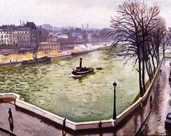 La Seine à Paris by Albert Marquet