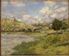 Landscape. Vétheuil by Claude Monet